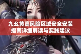 九幺黄高风险区域安全安装指南详细解读与实践建议