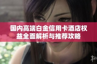 国内高端白金信用卡酒店权益全面解析与推荐攻略