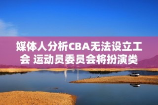 媒体人分析CBA无法设立工会 运动员委员会将扮演类似角色