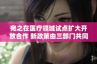 宛之在医疗领域试点扩大开放合作 新政策由三部门共同推进