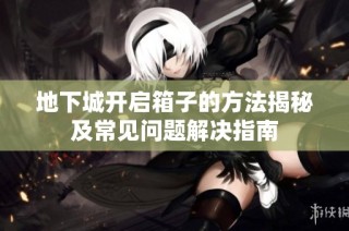 地下城开启箱子的方法揭秘及常见问题解决指南