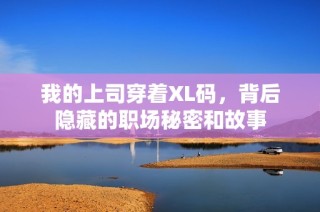 我的上司穿着XL码，背后隐藏的职场秘密和故事