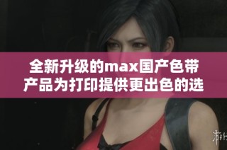 全新升级的max国产色带产品为打印提供更出色的选择