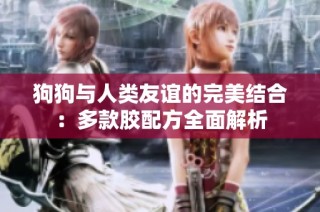 狗狗与人类友谊的完美结合：多款胶配方全面解析