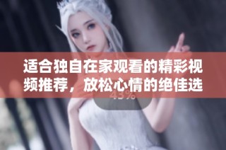 适合独自在家观看的精彩视频推荐，放松心情的绝佳选择