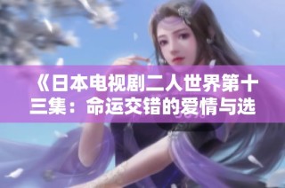 《日本电视剧二人世界第十三集：命运交错的爱情与选择》