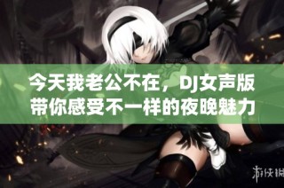 今天我老公不在，DJ女声版带你感受不一样的夜晚魅力
