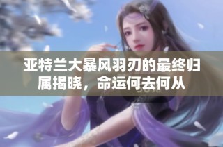 亚特兰大暴风羽刃的最终归属揭晓，命运何去何从