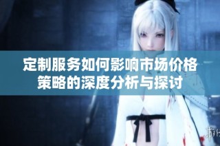 定制服务如何影响市场价格策略的深度分析与探讨