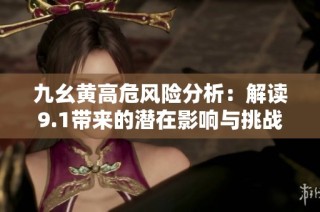 九幺黄高危风险分析：解读9.1带来的潜在影响与挑战