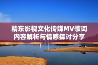精东影视文化传媒MV歌词内容解析与情感探讨分享