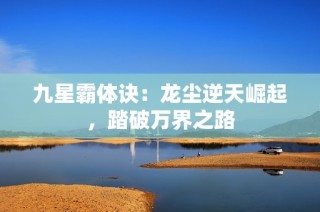 九星霸体诀：龙尘逆天崛起，踏破万界之路
