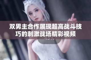 双男主合作展现超高战斗技巧的刺激战场精彩视频