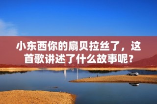 小东西你的扇贝拉丝了，这首歌讲述了什么故事呢？