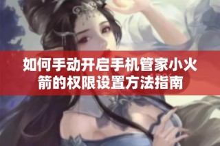 如何手动开启手机管家小火箭的权限设置方法指南