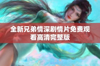 全新兄弟情深剧情片免费观看高清完整版