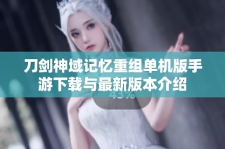 刀剑神域记忆重组单机版手游下载与最新版本介绍