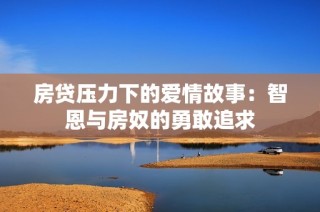 房贷压力下的爱情故事：智恩与房奴的勇敢追求