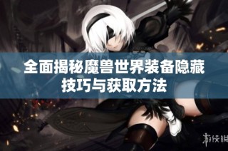 全面揭秘魔兽世界装备隐藏技巧与获取方法