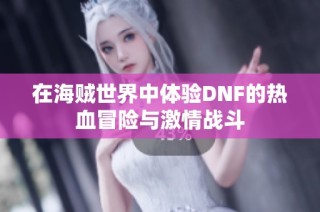 在海贼世界中体验DNF的热血冒险与激情战斗