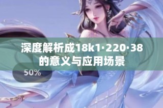 深度解析成18k1·220·38的意义与应用场景