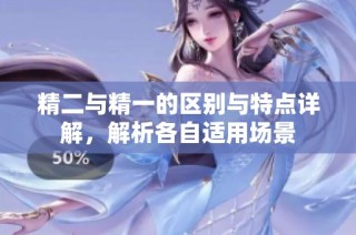 精二与精一的区别与特点详解，解析各自适用场景