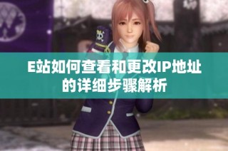 E站如何查看和更改IP地址的详细步骤解析