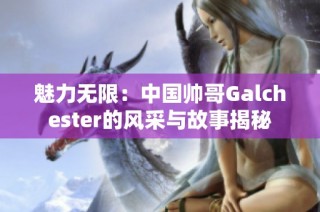 魅力无限：中国帅哥Galchester的风采与故事揭秘