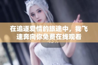在追逐爱情的旅途中，我飞速奔向你免费在线观看