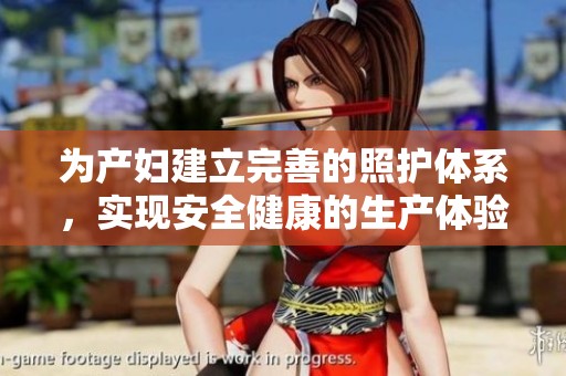 为产妇建立完善的照护体系，实现安全健康的生产体验