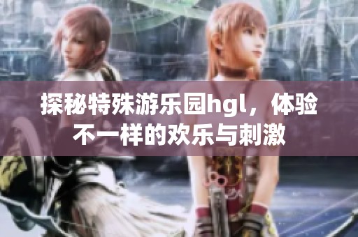 探秘特殊游乐园hgl，体验不一样的欢乐与刺激