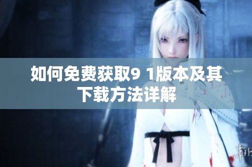 如何免费获取9 1版本及其下载方法详解