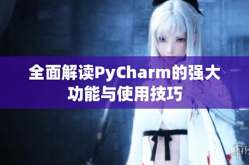 全面解读PyCharm的强大功能与使用技巧