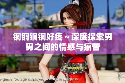 铜铜铜铜好疼～深度探索男男之间的情感与痛苦
