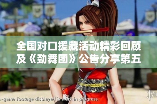全国对口援藏活动精彩回顾及《劲舞团》公告分享第五页内容