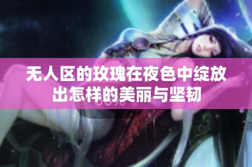无人区的玫瑰在夜色中绽放出怎样的美丽与坚韧