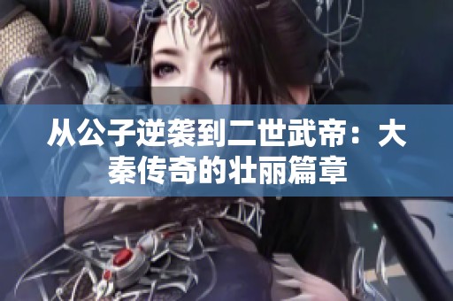 从公子逆袭到二世武帝：大秦传奇的壮丽篇章
