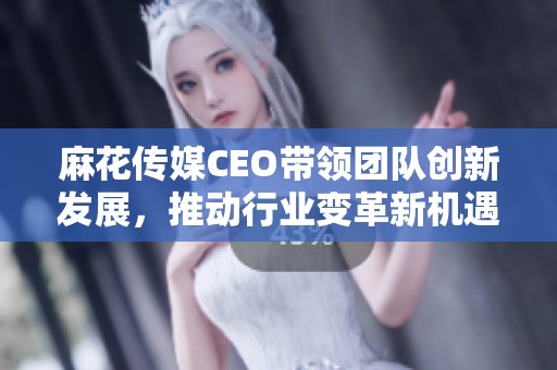 麻花传媒CEO带领团队创新发展，推动行业变革新机遇
