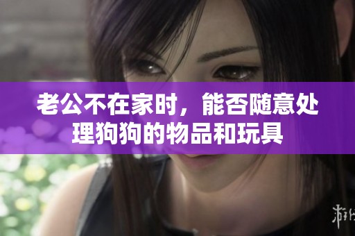 老公不在家时，能否随意处理狗狗的物品和玩具