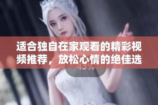 适合独自在家观看的精彩视频推荐，放松心情的绝佳选择