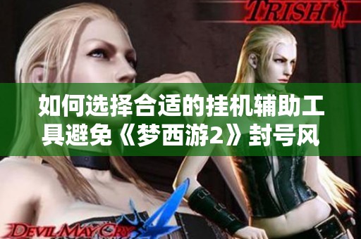 如何选择合适的挂机辅助工具避免《梦西游2》封号风险