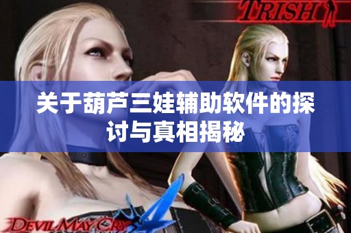 关于葫芦三娃辅助软件的探讨与真相揭秘