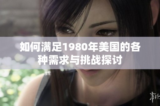 如何满足1980年美国的各种需求与挑战探讨