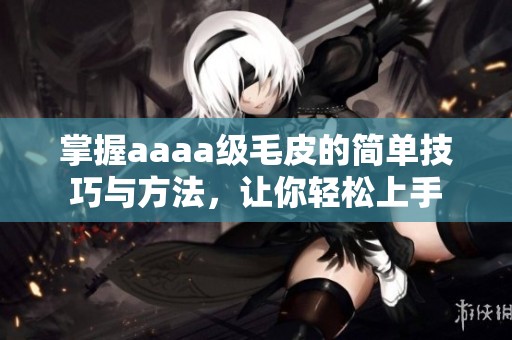 掌握aaaa级毛皮的简单技巧与方法，让你轻松上手