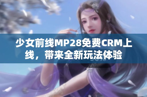 少女前线MP28免费CRM上线，带来全新玩法体验