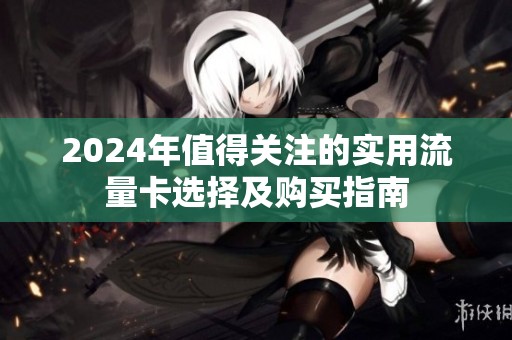 2024年值得关注的实用流量卡选择及购买指南