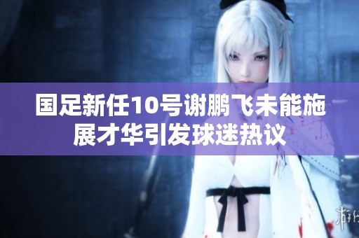 国足新任10号谢鹏飞未能施展才华引发球迷热议