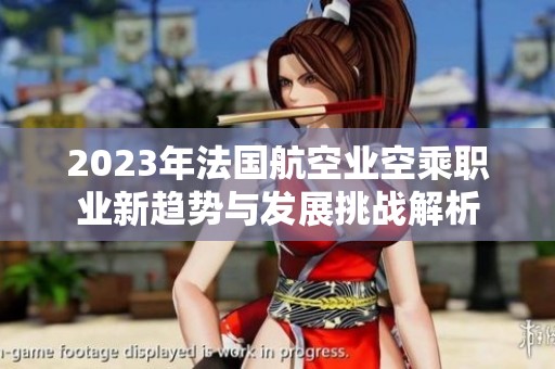 2023年法国航空业空乘职业新趋势与发展挑战解析