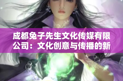成都兔子先生文化传媒有限公司：文化创意与传播的新力量