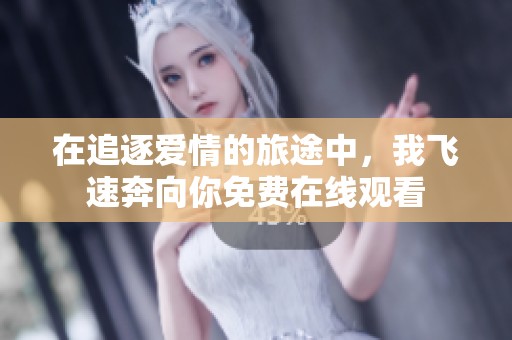 在追逐爱情的旅途中，我飞速奔向你免费在线观看